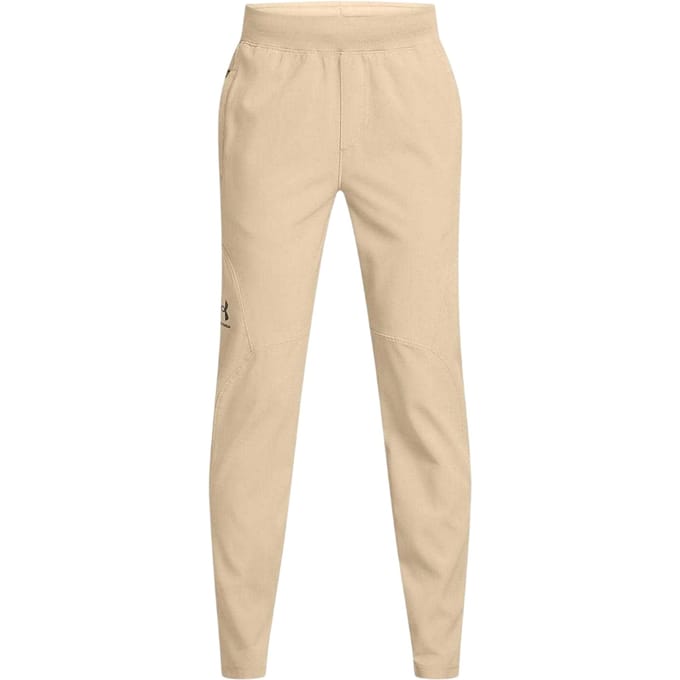 Under Armour Lichtgewicht joggingbroek met normale pasvorm voor kinderen – Unstoppable (Bruin)