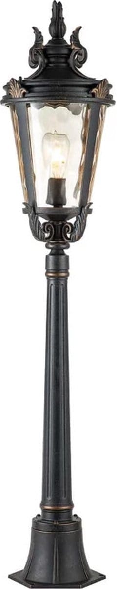 Elstead Lighting LED Tuin Pilaar Baltimore | 1X E27 Max 60W | IP44 (Outdoor) | Weathered Bronze