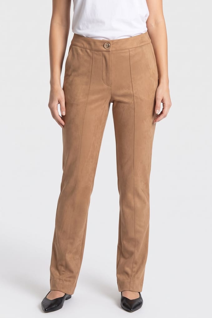 GUESS Ingrid Pant Macchiato Multi Taglia: 44/L34 | Pantaloni da completo Outlet | Donna