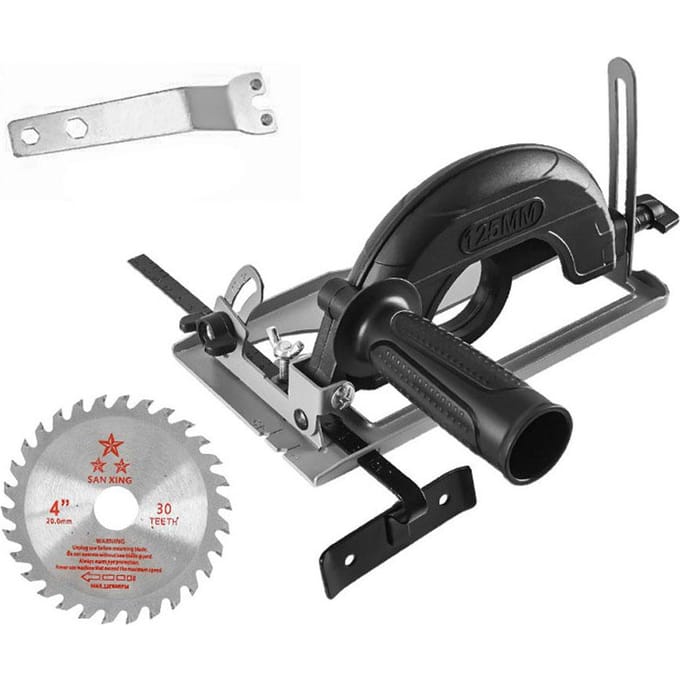 Support de positionnement pour meuleuse d'angle réglable de 0 à 45 mm et de 0 à 40 mm pour réglage de la profondeur de coupe