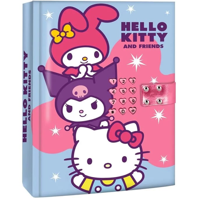Licenties Kinderen - Elektronisch geheim dagboek + geluid Hello Kitty &; Vrienden