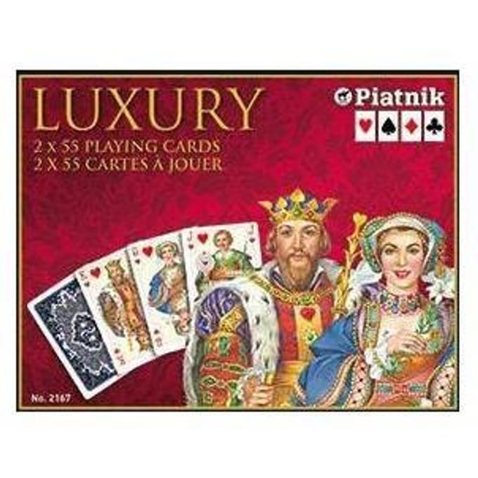 Piatnik Luxe De Luxe Speelkaarten - Dubbeldeks.