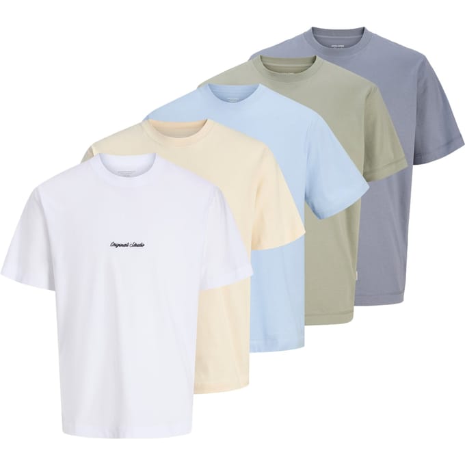 Jack & Jones T-shirts 5-pack T-shirts