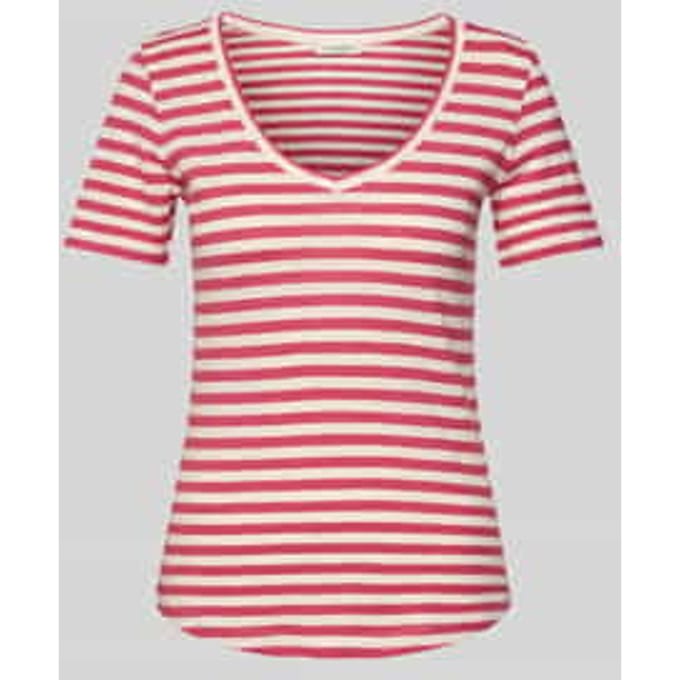 Regular fit T-shirt van slubjersey