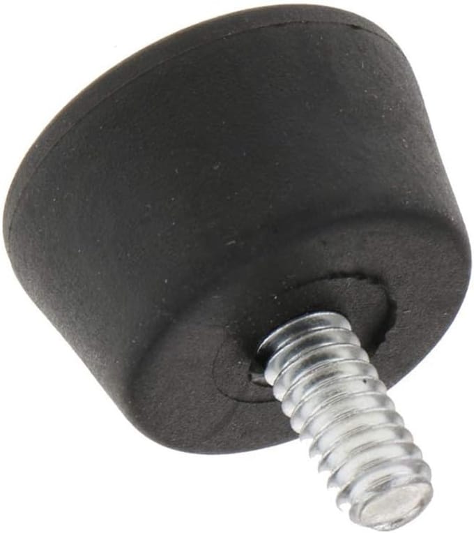 Rubber voetpad met 6.35mm spike-buffer voor statief en monopod accessoires, universeel gebruik
