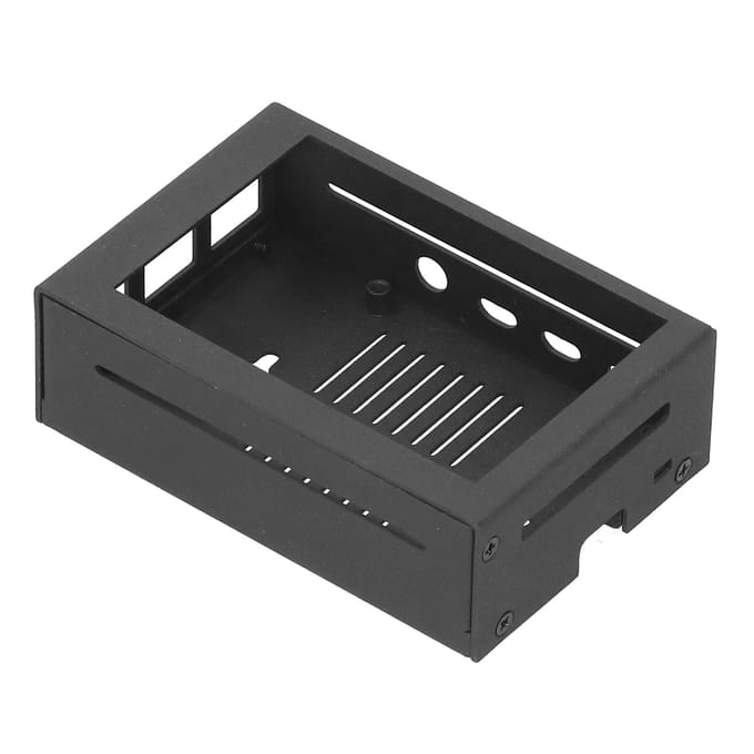 Voor Raspberry Pi Behuizing Stofdicht IJzer Duurzaam Beschermende Doos Elektronica Accessoires(Metalen  Behuizing )