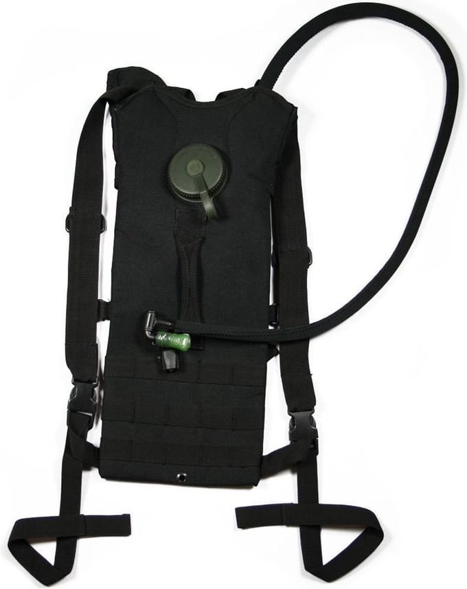 Camel bag extreme zwart