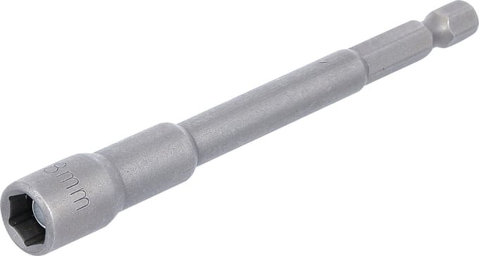 BGS Dopsleutel zeskant extra lang voor boormachines 8 mm