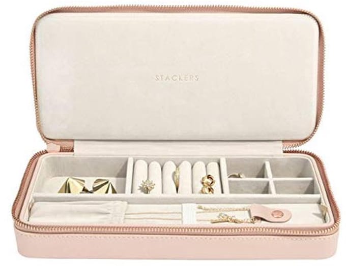 Reis Sieradendoos Blush Pink – Compact en Stijlvol voor Juwelen