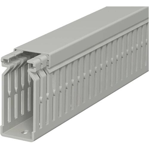 OBO Bettermann 6178203 Kabelgoot (l x b x h) 2000 x 25 x 60 mm 1 stuk(s) Steen-grijs