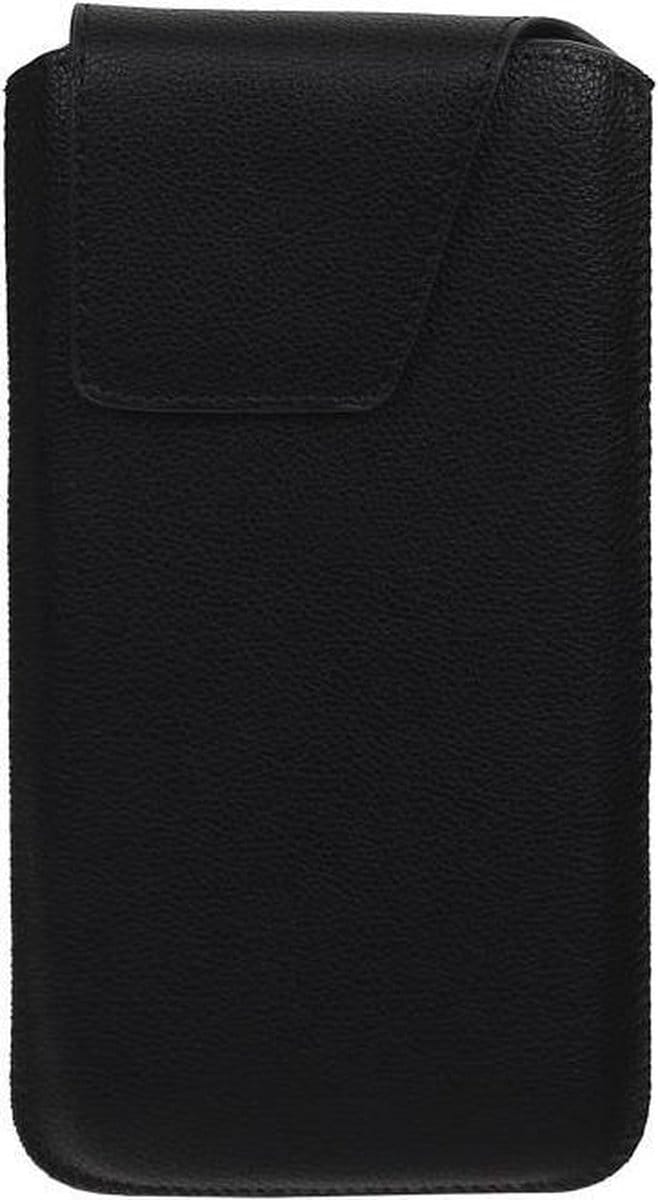 Smartphone Pouch - Hoesje Geschikt voor iPhone 6 / 6S Zwart