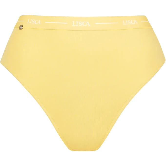Hoge taille uitgesneden Braziliaanse slip voor dames Lisca Sunflower