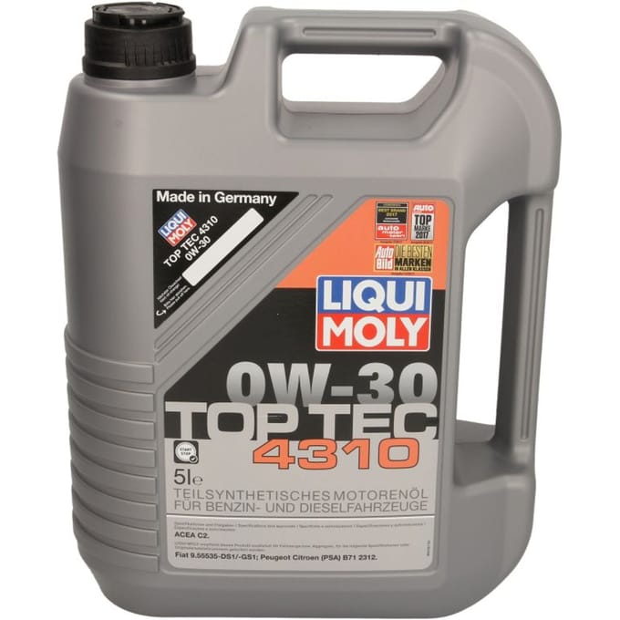 Motorolie LIQUI MOLY 3736 TopTec 4310 0W30 5L