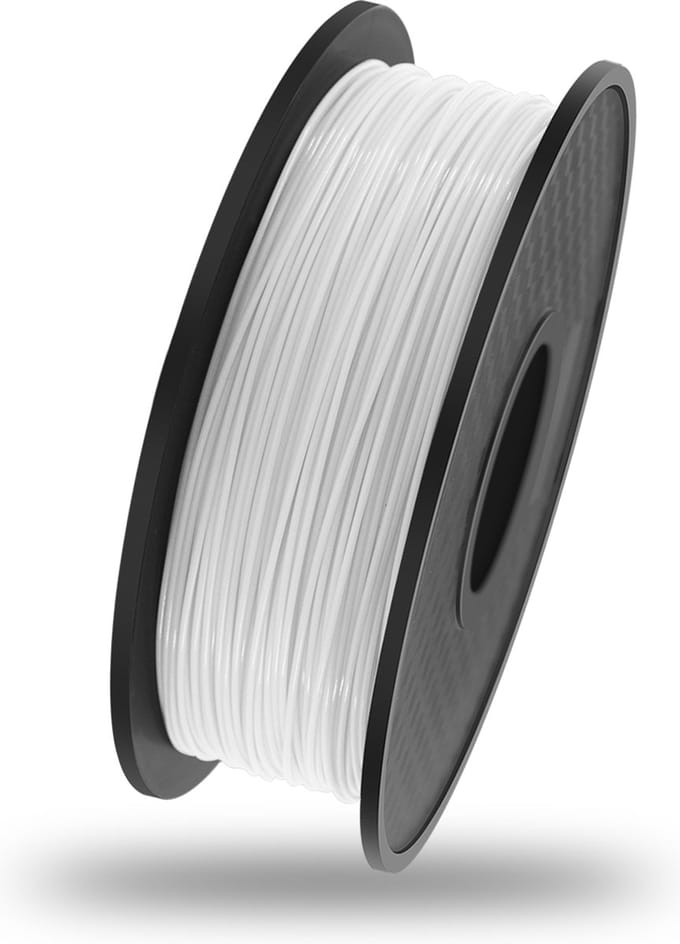 PLA Filament - 1.75mm 1kg - 3D Printer - 3D Pen Navulling - Wit