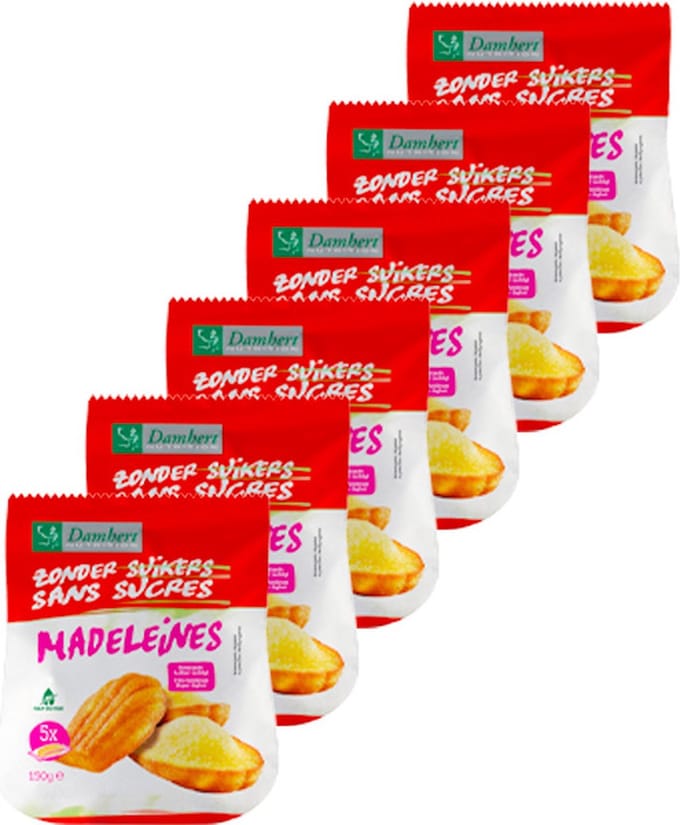 Damhert | Madeleines | 6 stuks | 6 x 150g