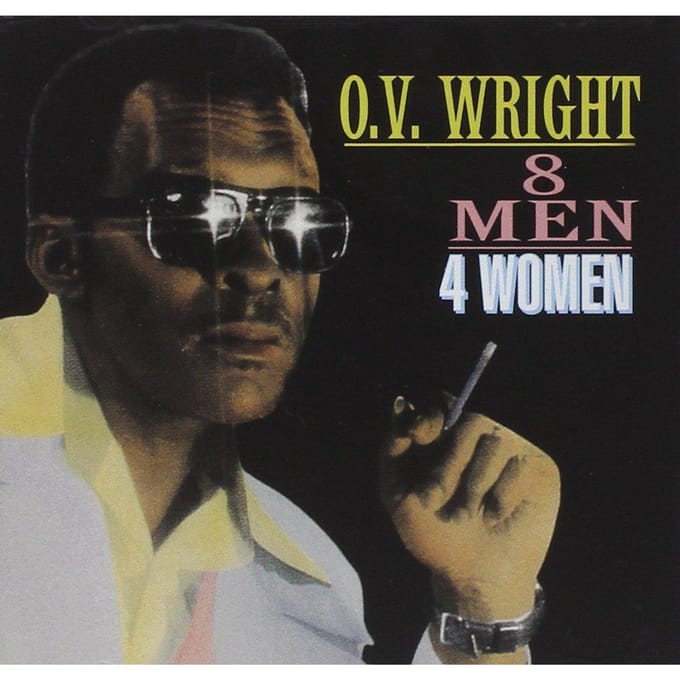 CD O.V. WRIGHT - Acht Mannen, Vier Vrouwen US Soul/Funk Gebruikt black
