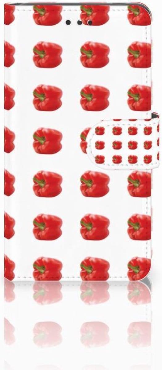 Nokia 7 Book Cover Paprika Red