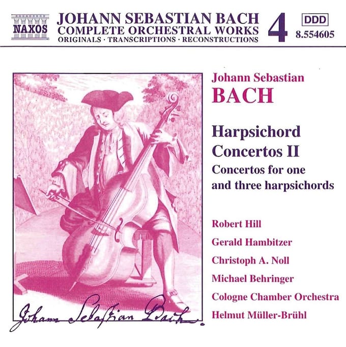 Cologne Chamber Orchestra, Helmut Müller-Brühl - J.S. Bach: Harpsichord Concertos II (CD)