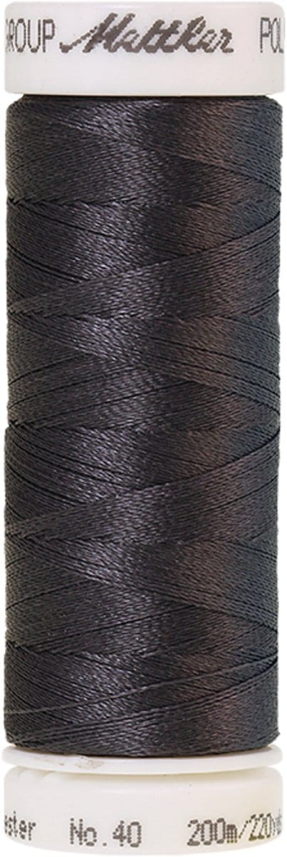 Mettler borduurgaren - Grijs - Nr 132 - Polysheen - 200 meter