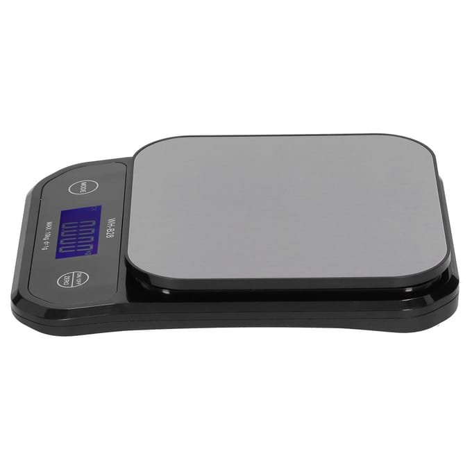 WHB28 10Kg1g Elektronische Weegschaal Multifunctioneel LCD Digitaal Roestvrij Staal Weegschaal gray