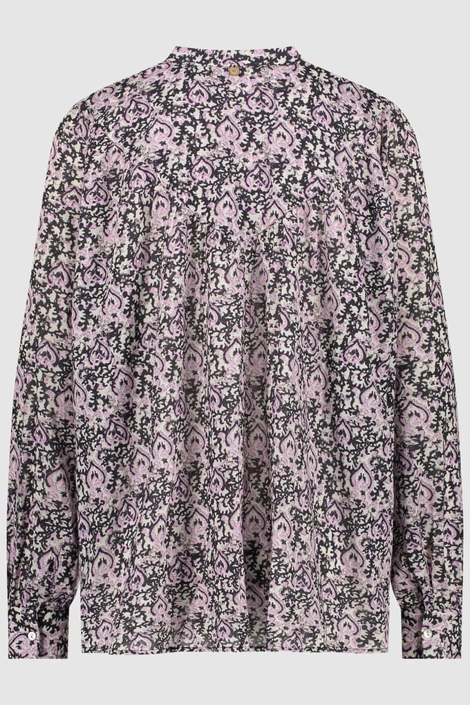 Circle of Trust Jane Blouse Dried Rootz Taglia: L | Maglie a manica lunga Outlet | Donna
