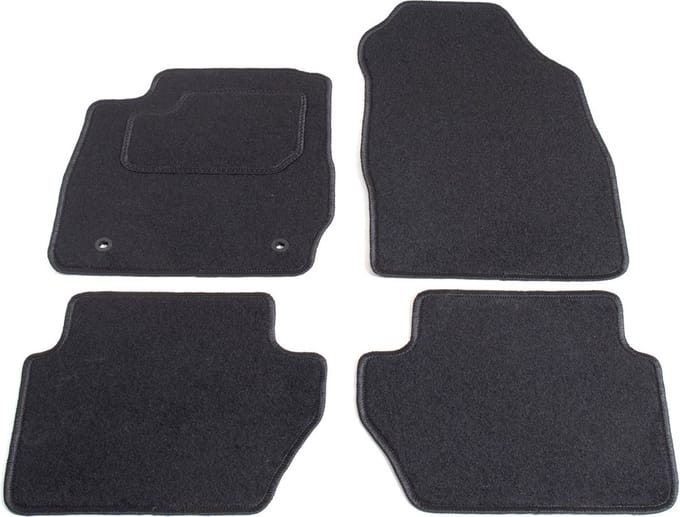 Automatten voor Ford Fiesta MK6 (facelift) (2012-2017) - 4-delig - Naaldvilt