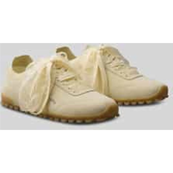 Sneakers van suède met twee veters
