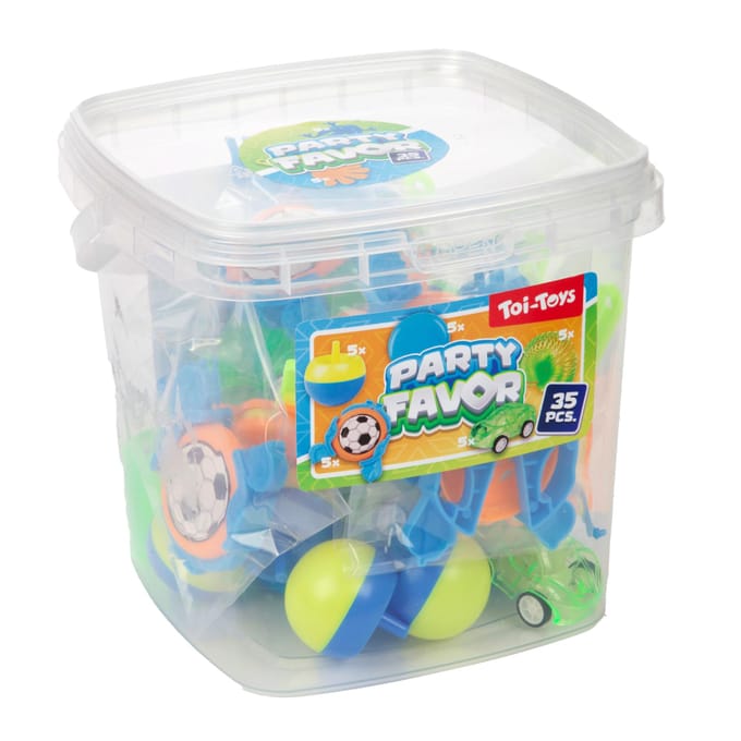 Toi-Toys Uitdeel Speelgoed in Emmer 35-delig Assorti
