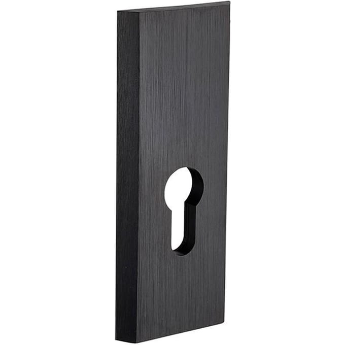 Kuchinox LZ3 902S Deurschild Aluminium Zwart - Lang