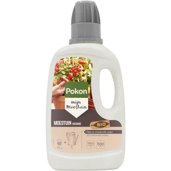 Pokon Bio Moestuinvoeding - 500ml - Plantenvoeding - 14ml per 1l water