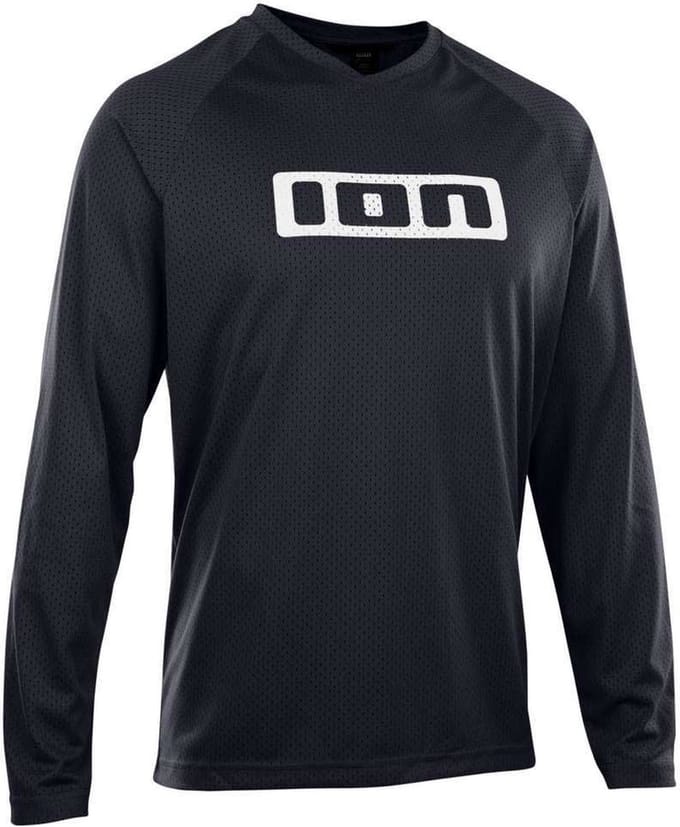 Ion Logo Langarm Enduro Trui Zwart 2XS Man