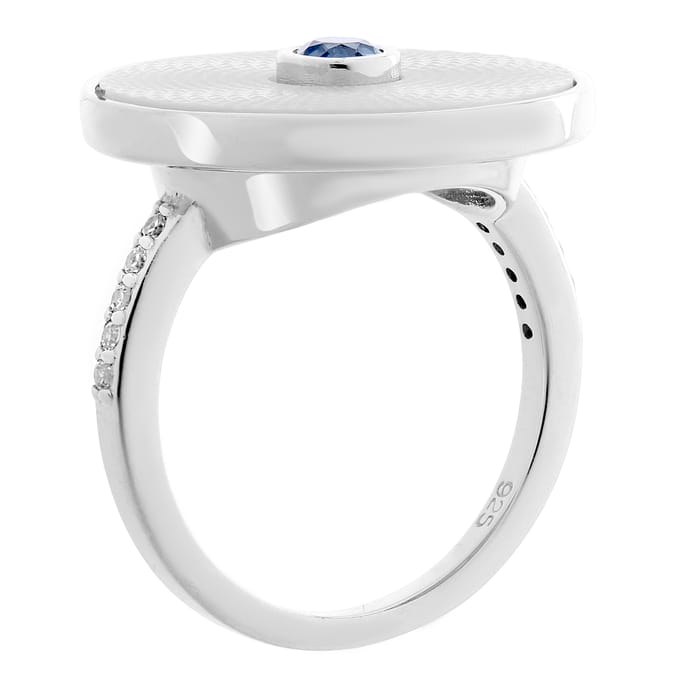 Orphelia Dames 925 Sterling Zilveren Ring - Zilver ZR-7291