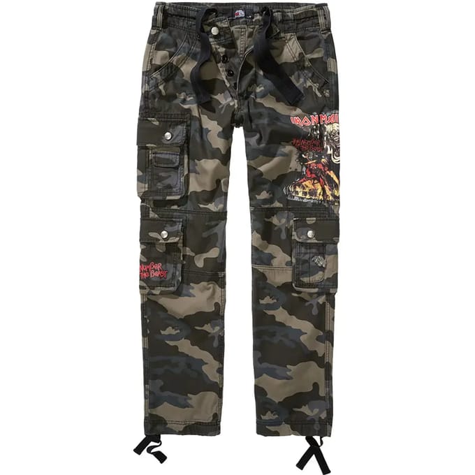 Slim-fit cargo broek Brandit IRM Pure