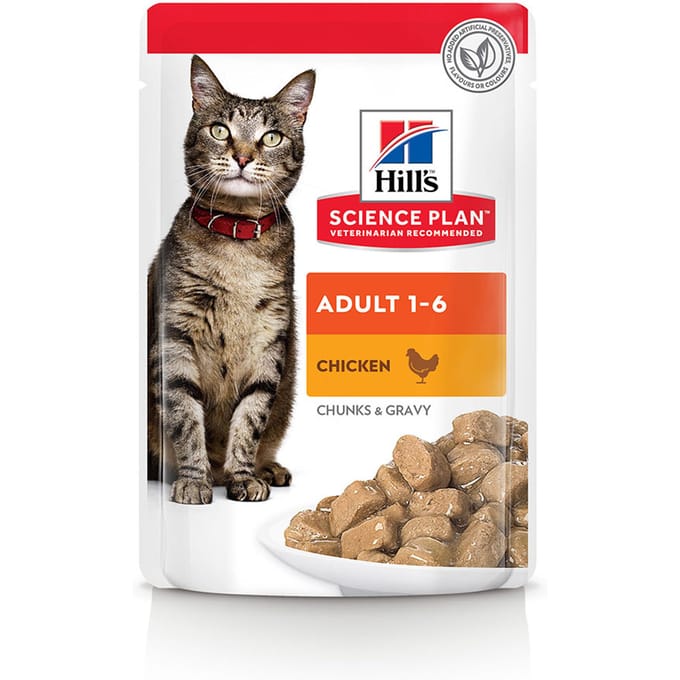 Hill's Science Plan Optimal Care Kip - Kat - Volledig natvoer - 1 x 85 gr