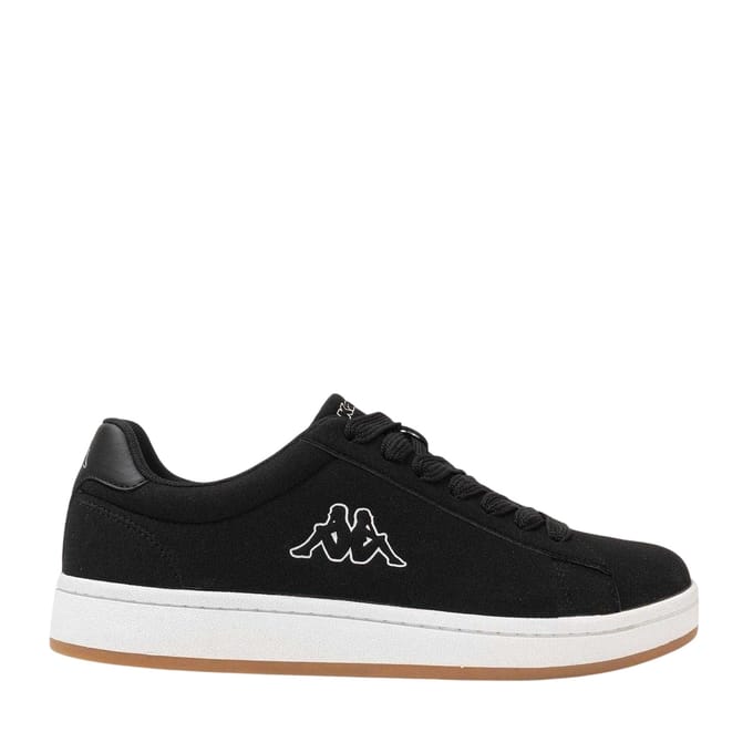 Kappa Heren Caccamo Platte Trainers (Zwart, Wit)