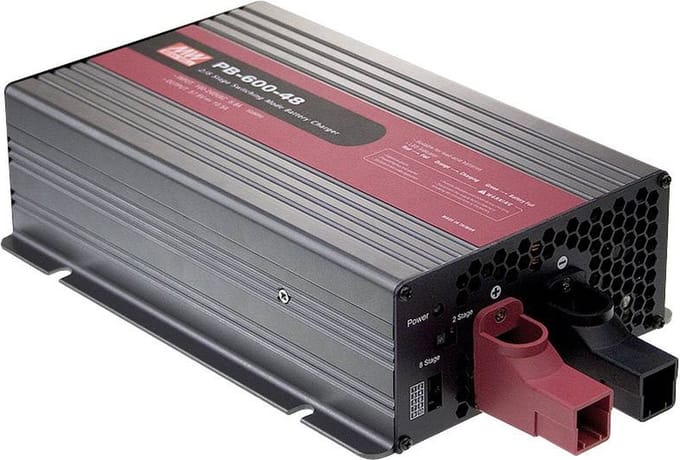 Mean Well Lead Acculader PB-Akkulader 14.4V 40A 12 V Laadstroom (max.) 40 A