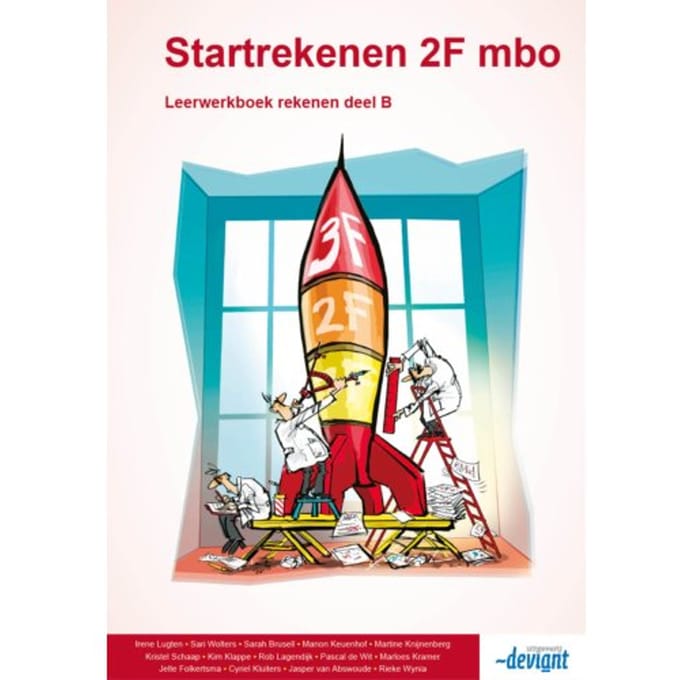 Startrekenen / 2f Mbo / Leerwerkboek Deel B - Irene Lugten