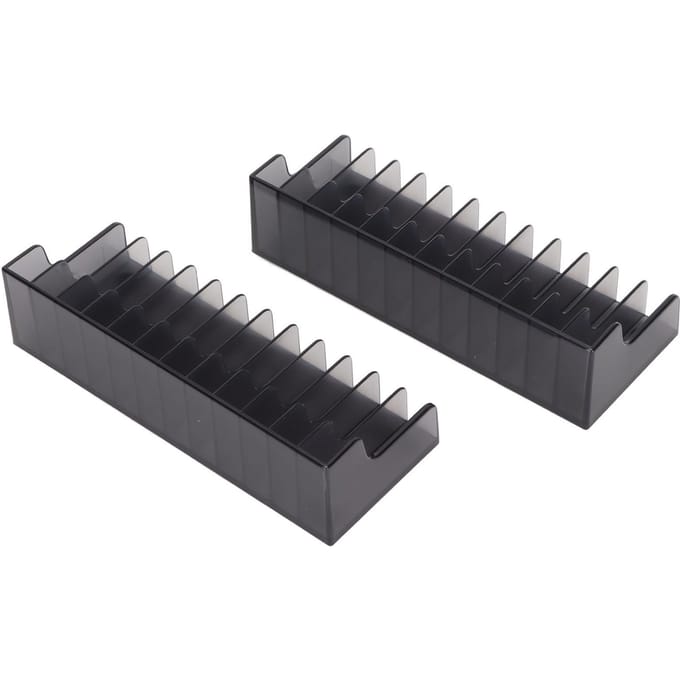 Support de Rangement pour Cartes de Jeu ABS Multifonctionnel Boîte d'Exposition pour Disques de Jeu Support pour Switch black