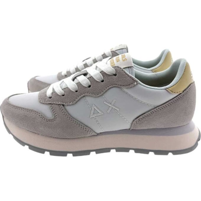 Sun 68 Ally Gold Silver Sneakers - Dames - Wit - Maat:42
