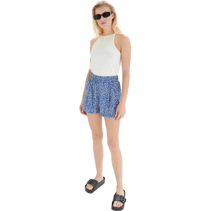Short met bloemenprint vrouw 24 Colours