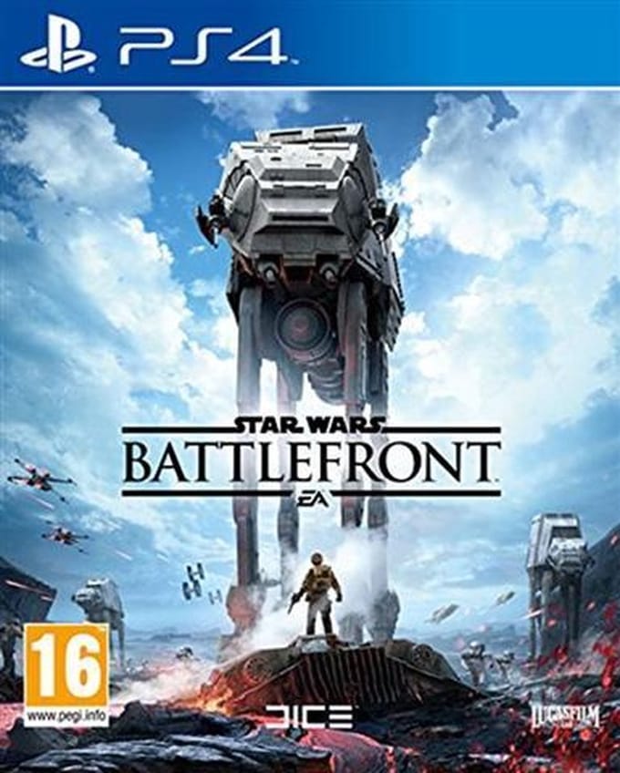 Star Wars Battlefront - PS4 - Engelstalige hoes