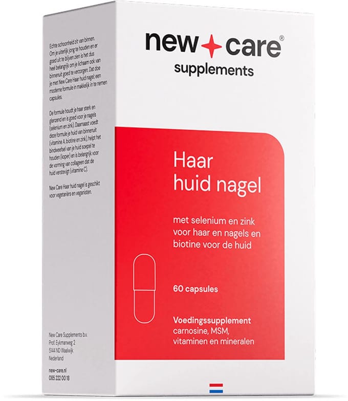 New Care Haar huid nagel - 60 capsules - vegan