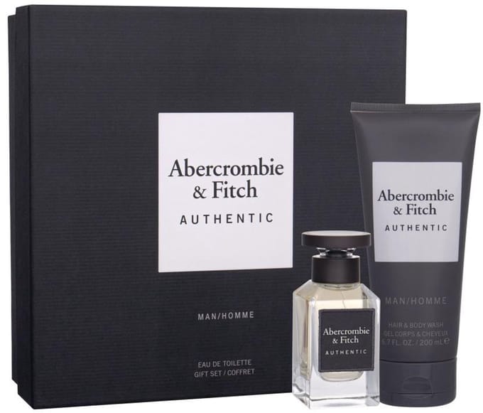 ABERCROMBIE & FITCH AUTHENTIC MAN GESCHENKSET 1 STUK