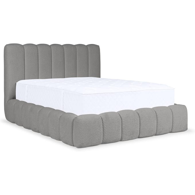 Bedframe Cisco bouclé met opbergruimte 180 x 200 cm | NADUVI Collection
