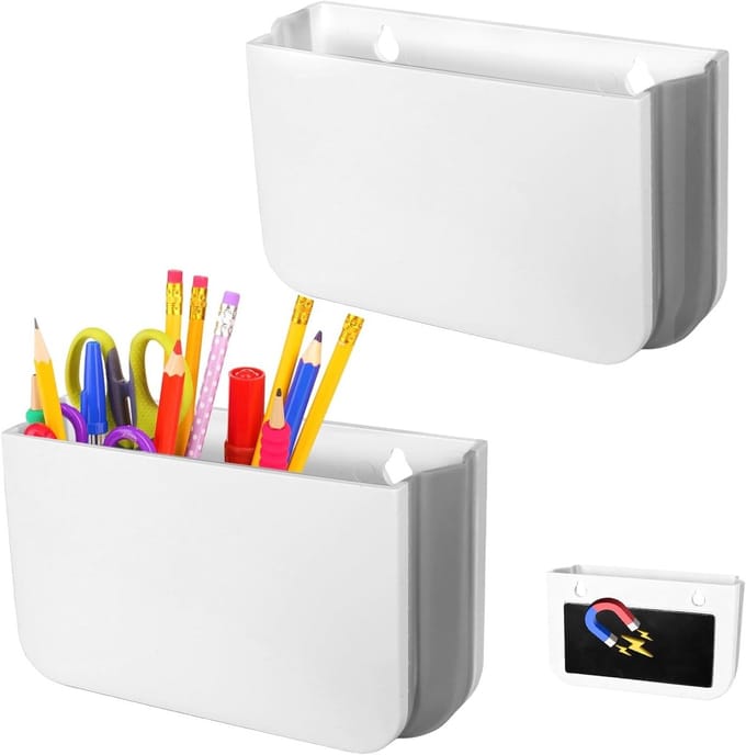 Magnetische Penhouders Set van 2 - Ideaal voor Kantoor, School en Creatieve Projecten