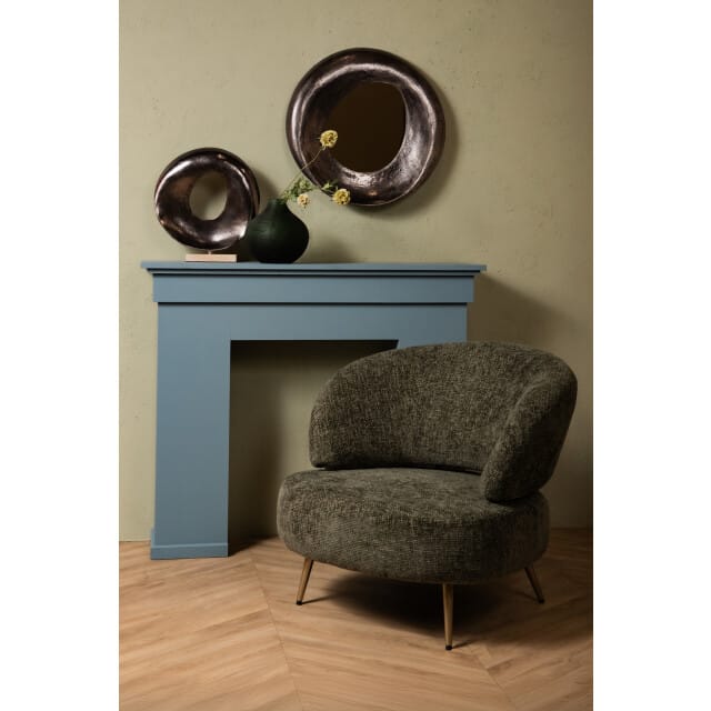 PTMD - Beeld Daweson - Zilver - 38x10x41cm