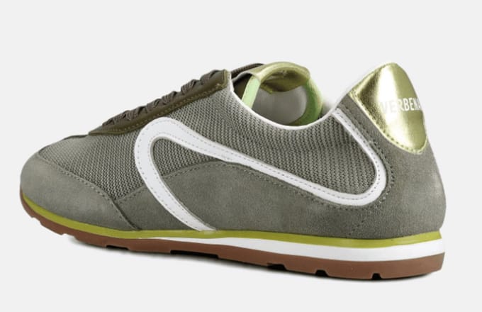Verbenas Dames Sneaker Jamaica Kaki | Groen | Maat: 38