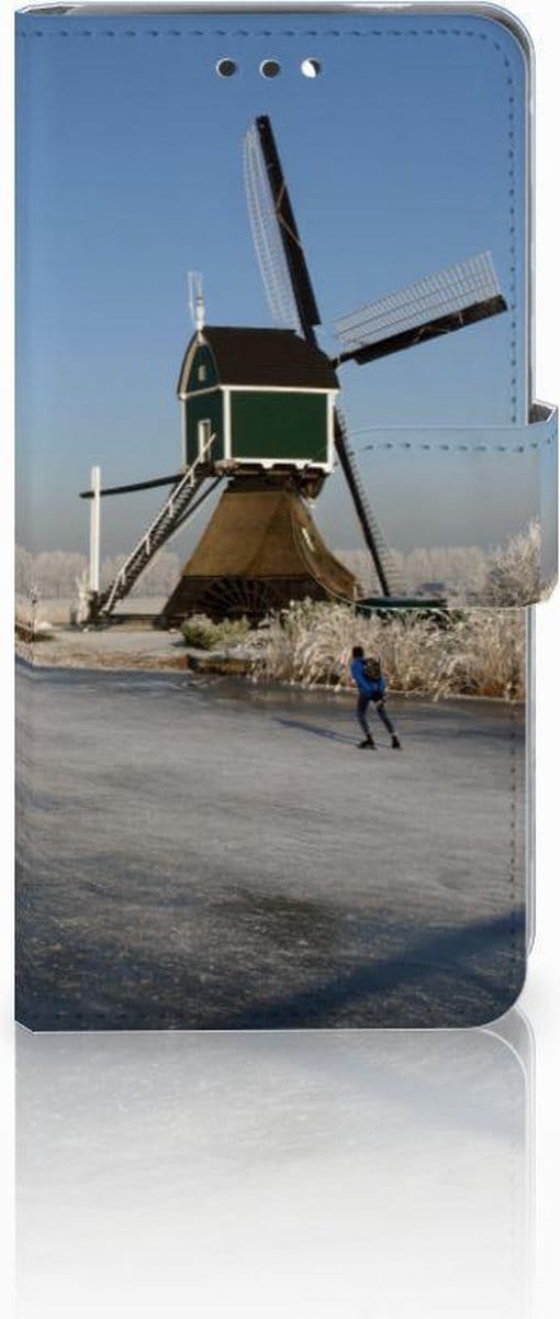 Nokia 3.1 (2018) Flip Cover Schaatsers