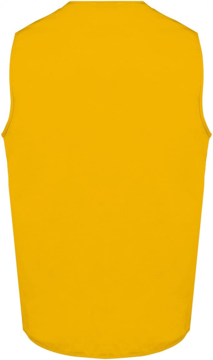 Gilet Unisex XL WK. Designed To Work Mouwloos Yellow 65% Polyester, 35% Katoen