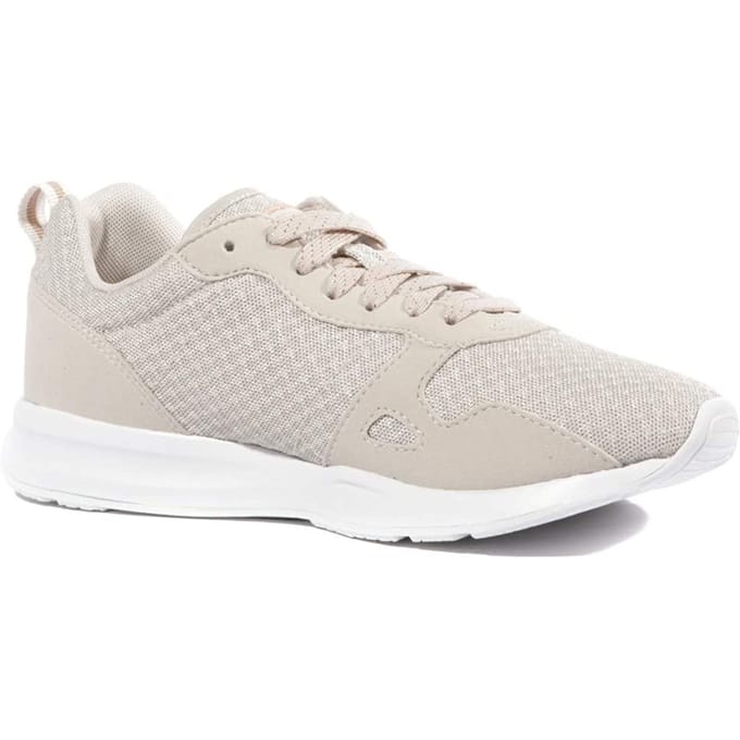 Le Coq Sportif LCS R600 Feminine Mesh Dames Beige Trainers